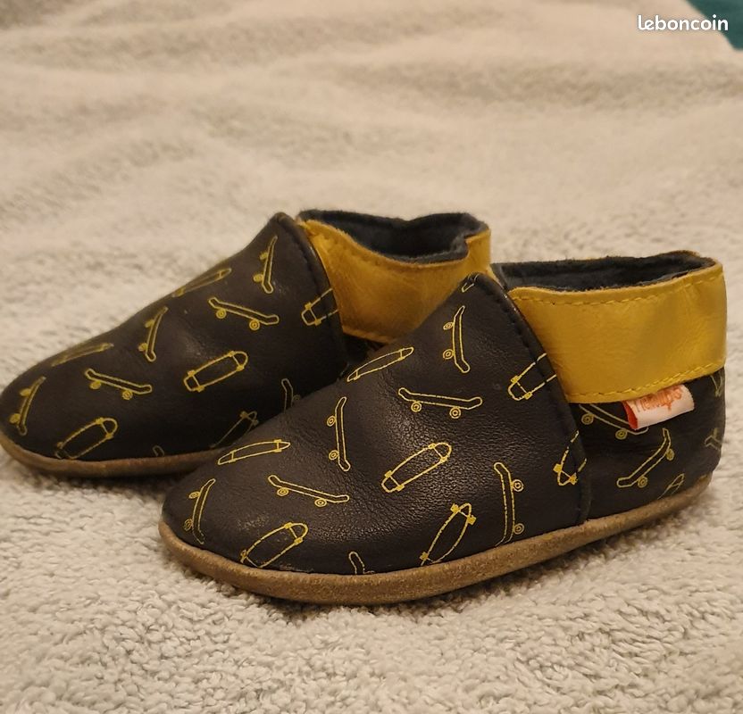 Tichoups Chaussures De Bebe Chaussons Tichoups T 20 21 Chaussures