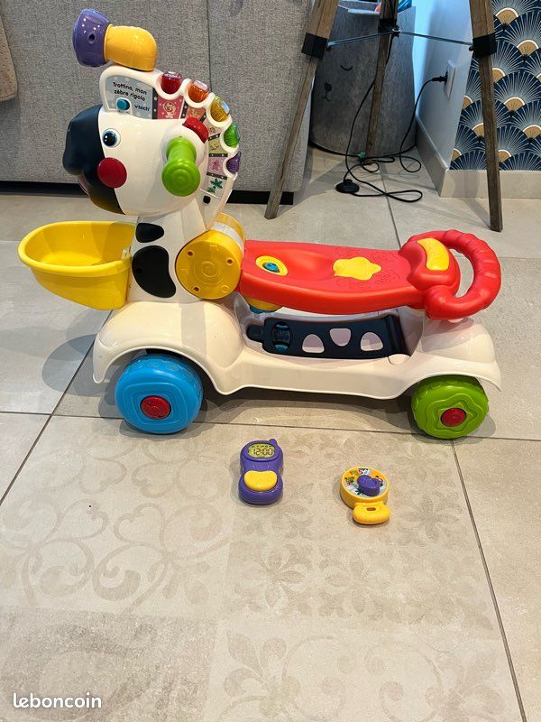 Mon Zèbre Rigolo Pousseur BÃ©bÃ© Vtech Trotteur Elephant