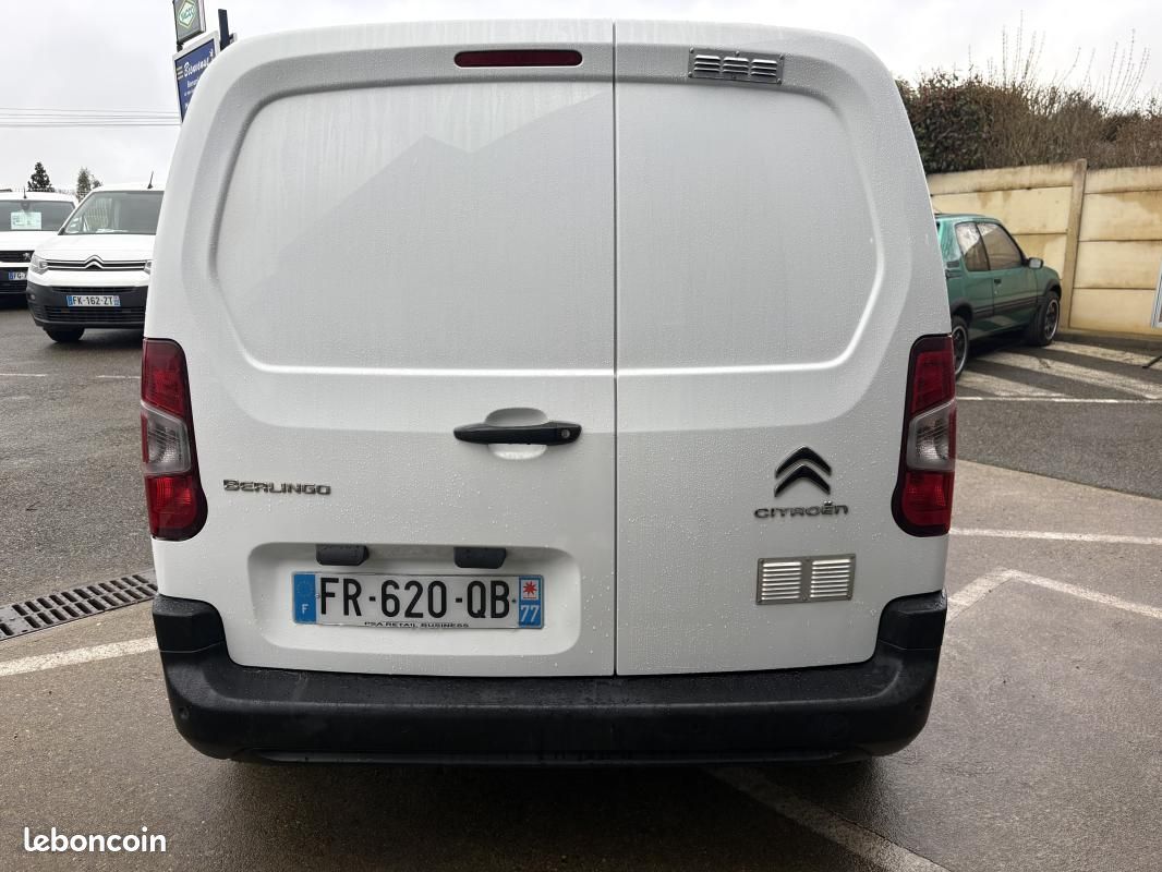 Citroën Berlingo M 650KG 1.5 BHDI 75CV BVM5 CLUB - TVA RECUPERABLE 9160 HT (image 4)
