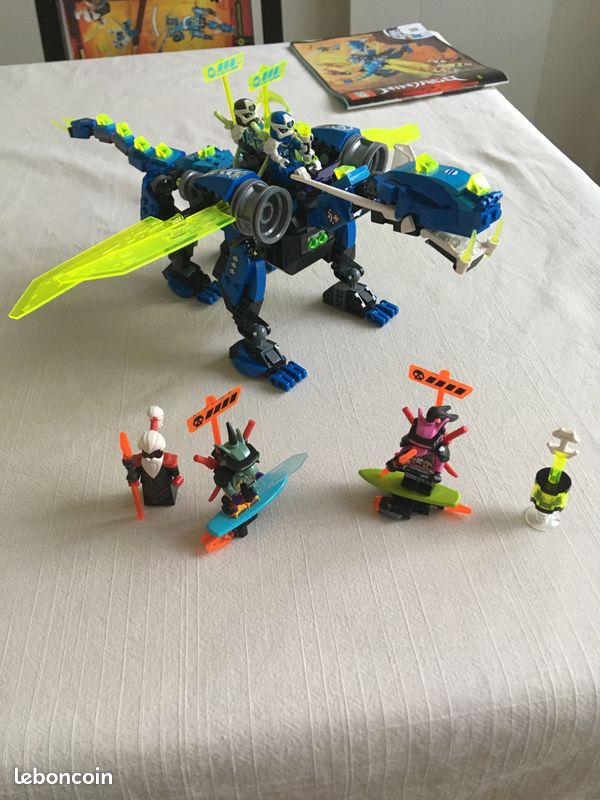 Lego Information Lego Ninjago Jay's Cyber Dragon Instructions