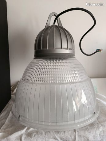 Abat-jour en métal - PZCC - Évidé - Compatible E27/E14 - Blanc et Or - Design contemporain