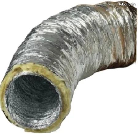 Kit récupérateur d'air chaud + gaine (image 3)