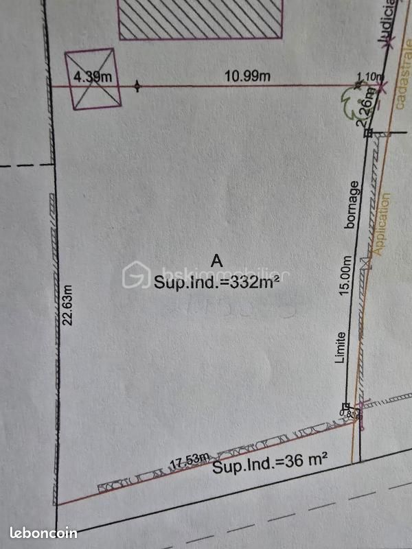 Terrain 332 m² Sainte Suzanne · à Sainte-Suzanne · 115 000 €