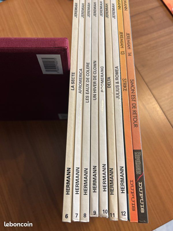Lot de 9 albums BD de Jeremiah. Hermann 1982-1989 (image 6)
