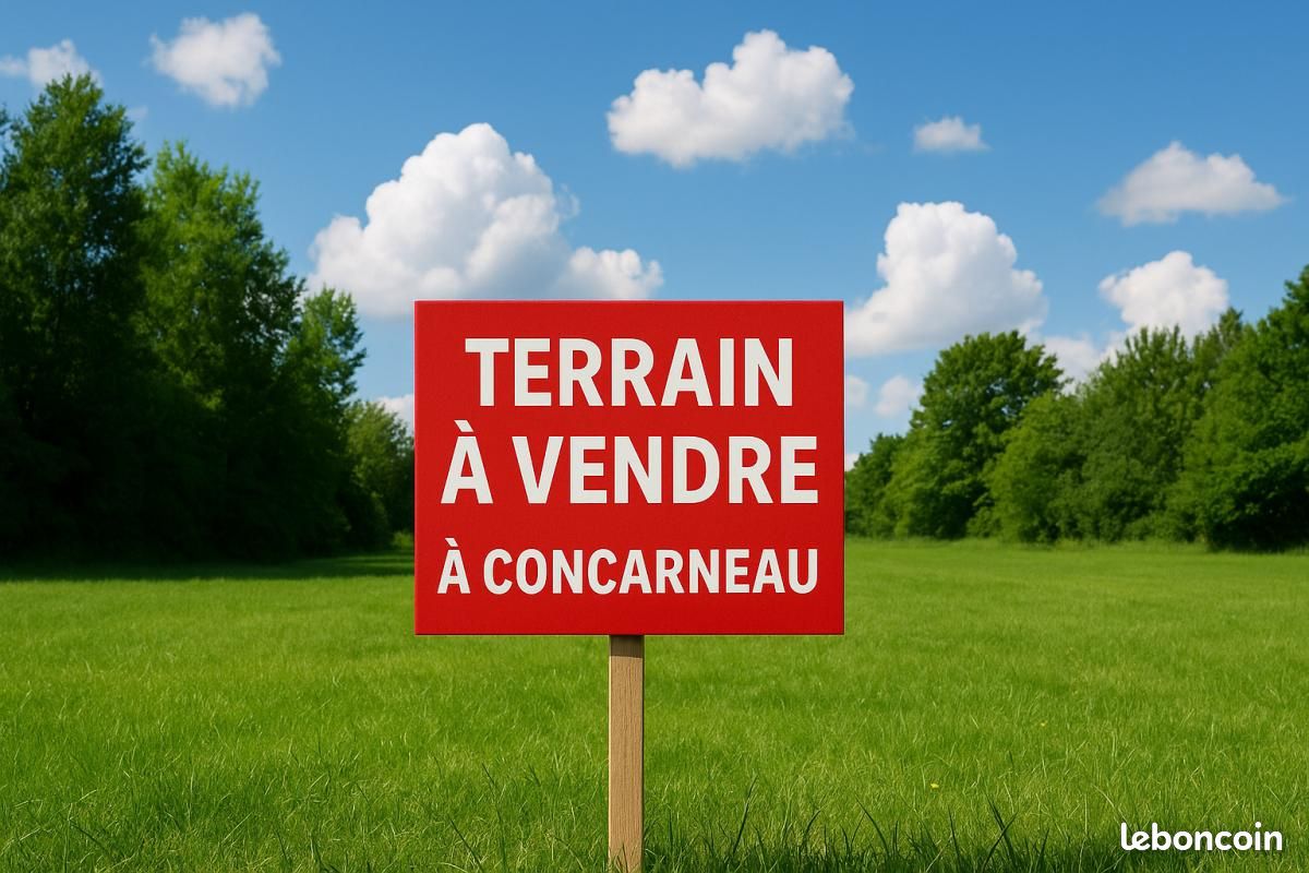 Terrain 543 m² Concarneau · 116 000 €