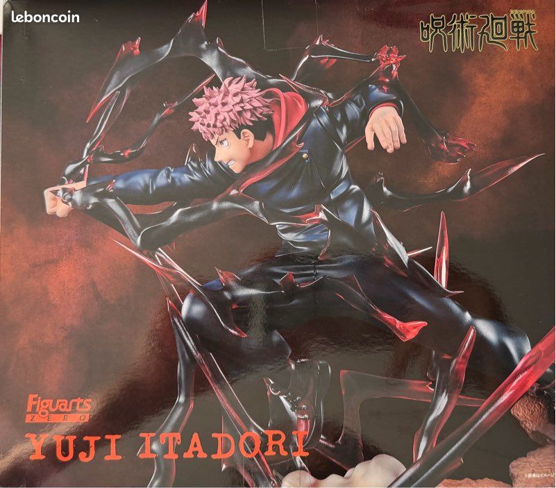 Figurine Bandai Figuarts Zero Yuji Itadori - Jujutsu Kaisen - PVC - Neuf Sous Blister