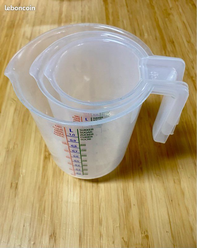 Lot de 3 verres doseurs (image 1)