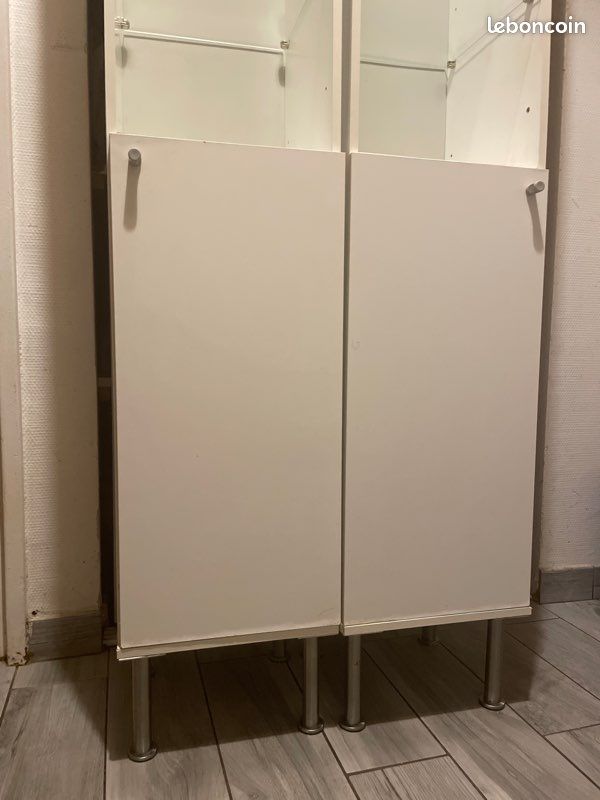 Meuble de salle de bain blanc (image 5)