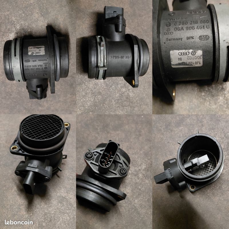 Débitmètre d'air Bosch 06A 906 461 G - Audi A3 8L , Golf 4 , TT (1.8T) (image 3)