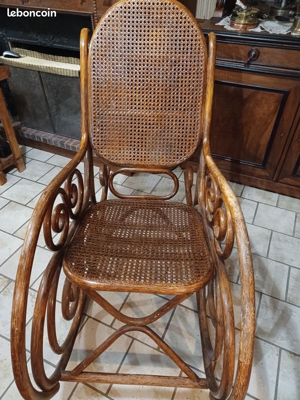 Fauteuil Rocking Chair Vintage (image 2)