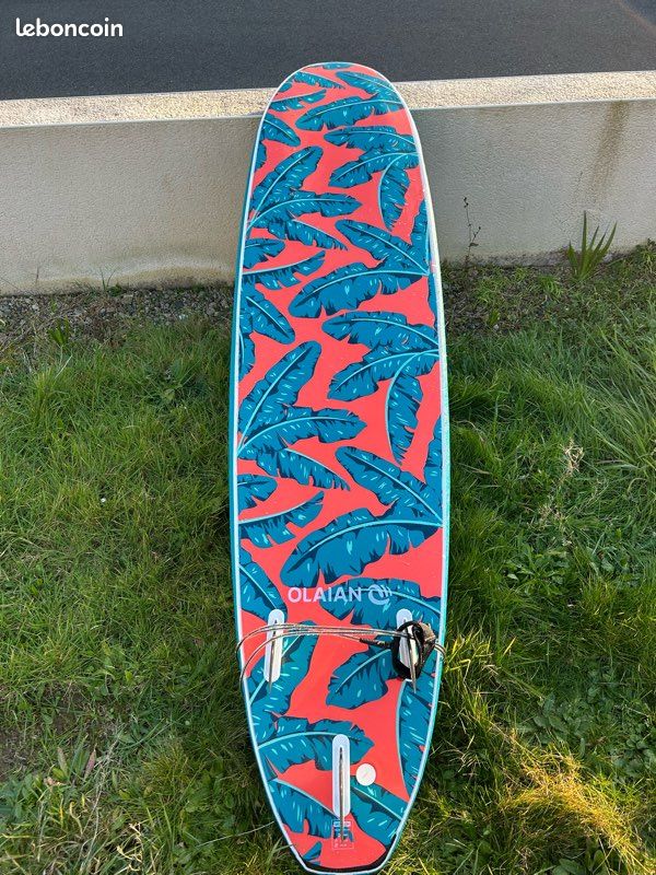 Planche surf mousse Olaian 7’8 (image 2)