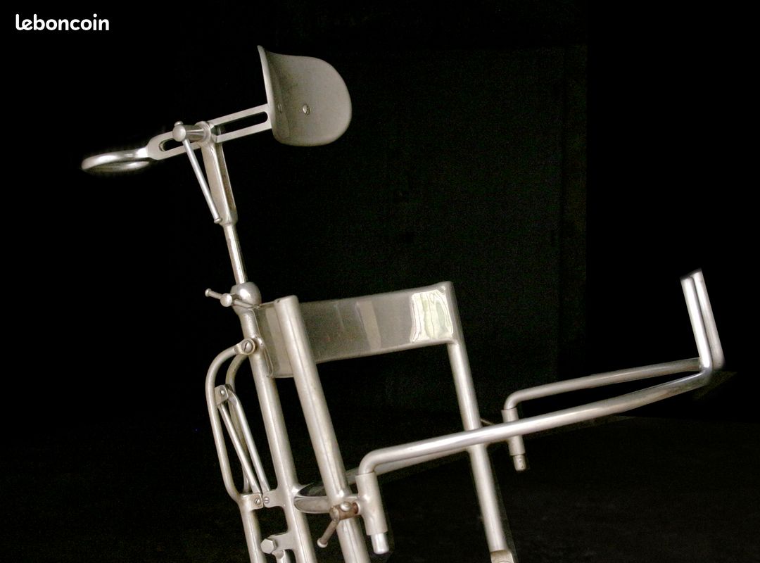 Meuble de métier : impressionnant siège de médecin des années 20/30 (image 4)