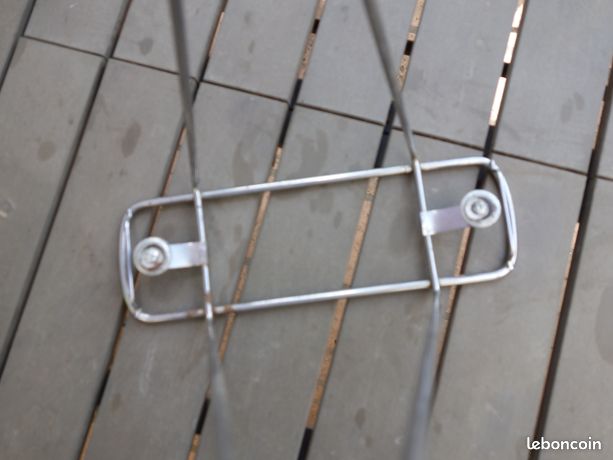 Ancien Porte Bagage Arrière Vélo Ville Vintage En Acier Marque Goupil