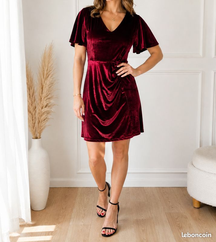 robe bordeaux robe bordeau naf naf