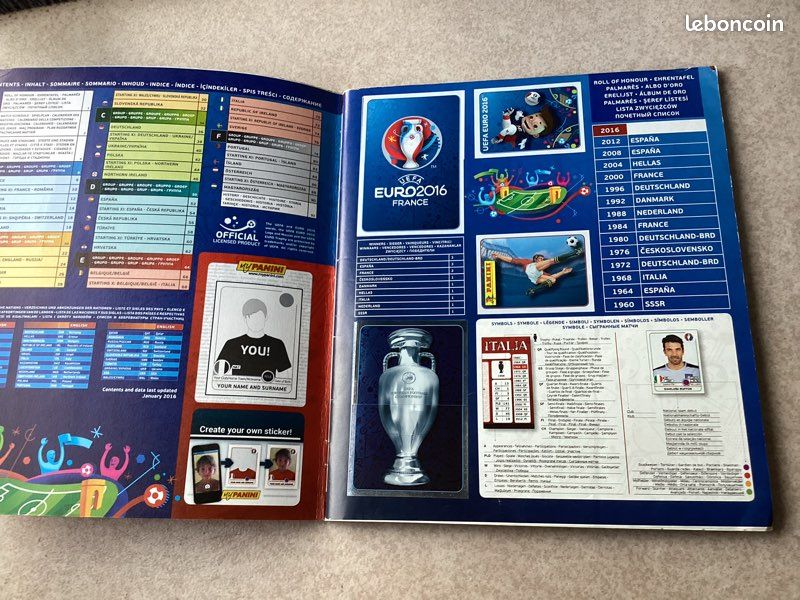 Euro 2016 Panini (image 2)