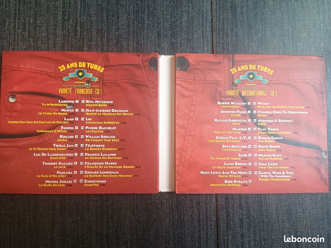 Album, 2 CD, 25 ans de tubes volume 3 (image 3)