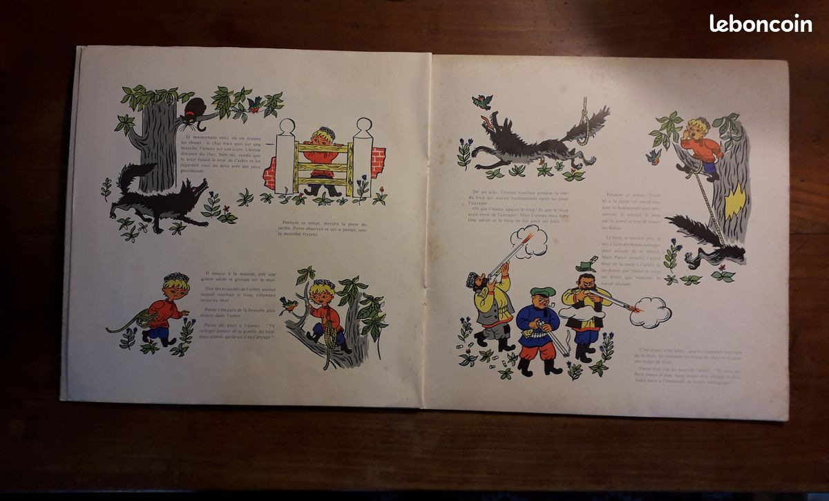 Pierre et le loup 33T - Gérard Philippe (image 3)