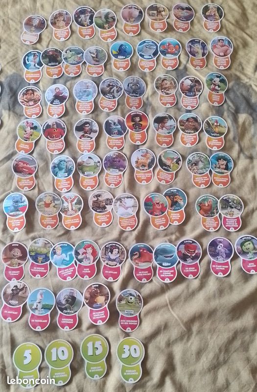 Jeu de carte Disney, (image 1)