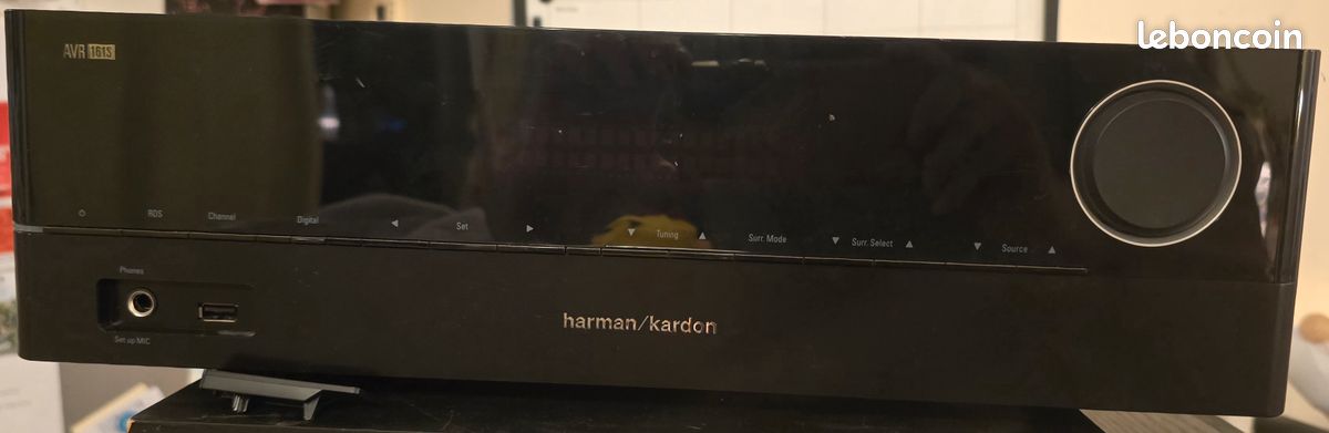 Harman Kardon AVR-161S-Ampli Home Cinéma-Noir + enceintes JBL 5.1 + Caisson de basse (image 1)