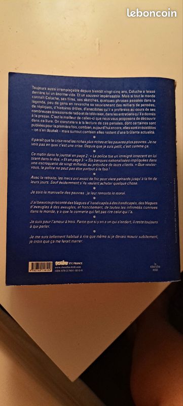 Livre : Coluche Le Pavé (image 3)