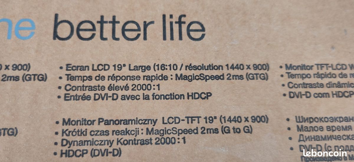 Ecran Samsung SyncMaster 931 BW (image 12)