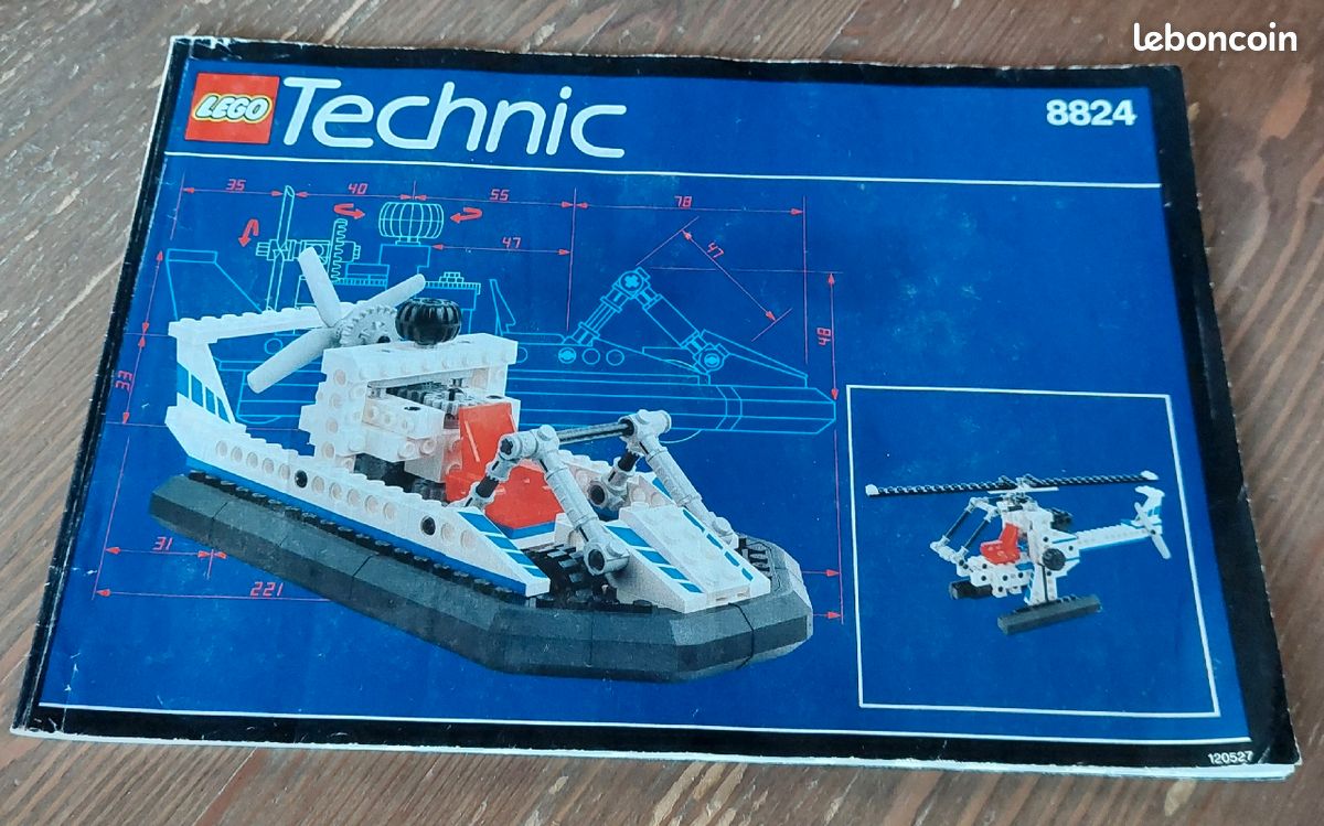 Lego Technic Hovercraft 8824 Jeux Jouets