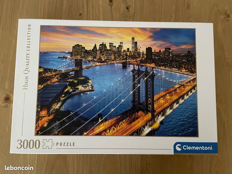 Puzzle Clementoni New York 3000 pieces (image 1)
