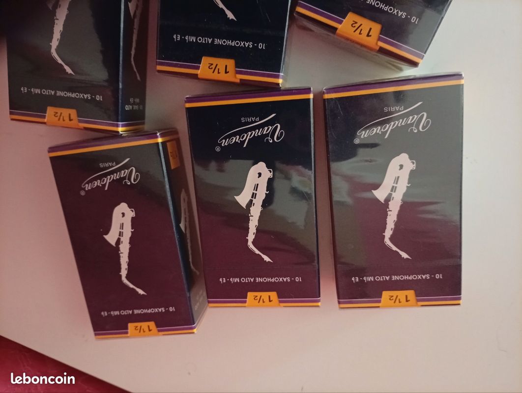 10 Soundman® Anches Pour Saxophone Alto - Idéal Pour