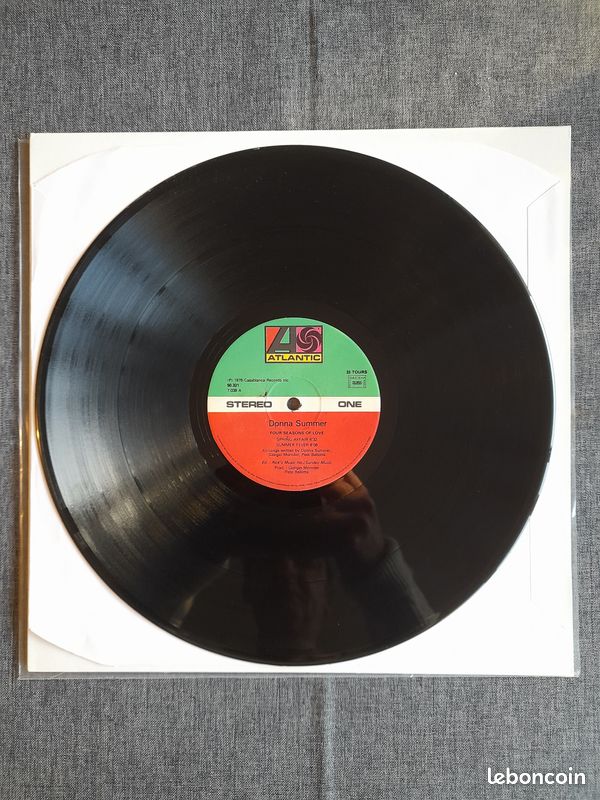 DISQUE VINYLE Donna Summer – Four Seasons Of Love (France, 1976) Atlantic – 50.321 (image 1)
