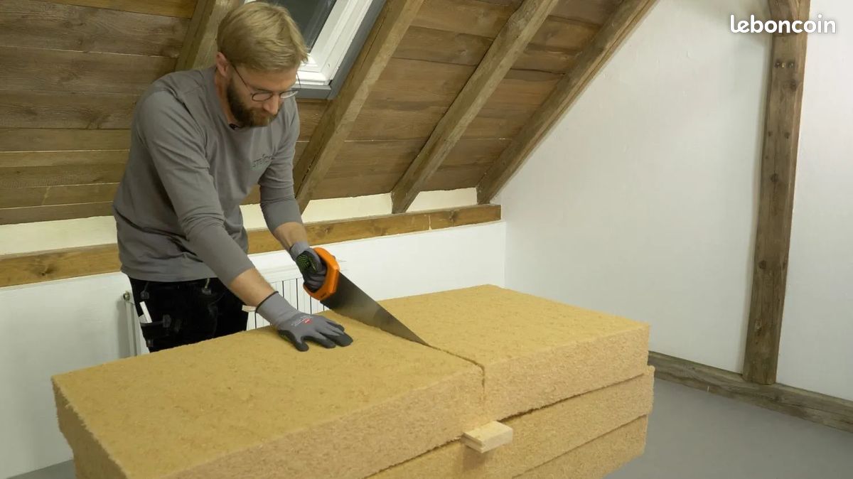 Laine de bois STEICOflex 036 – épaisseur 220 mm – 68 m² (image 1)