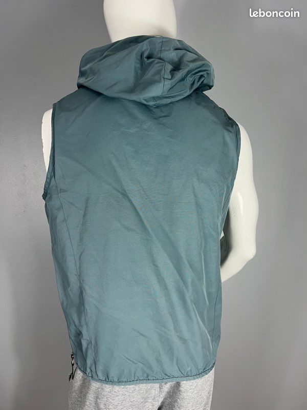 Pull sans manche bleu nuit à capuche nike vintage style golf