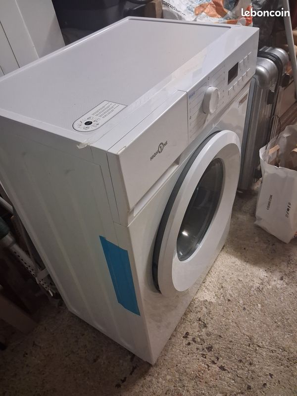 Lave-linge NEUF hublot 5 kg HIGH ONE WF 510 B W566C (image 2)