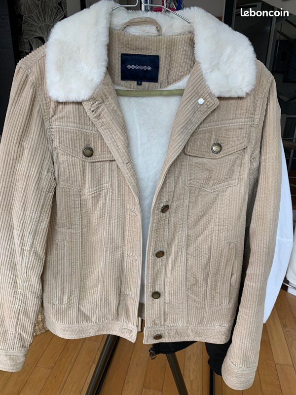Veste femme côtelée (image 1)