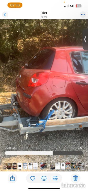 Faisceau De Porte Arrière RENAULT Clio 2 Phase 2 - Réf 8200289370 (Droit/Gauche)