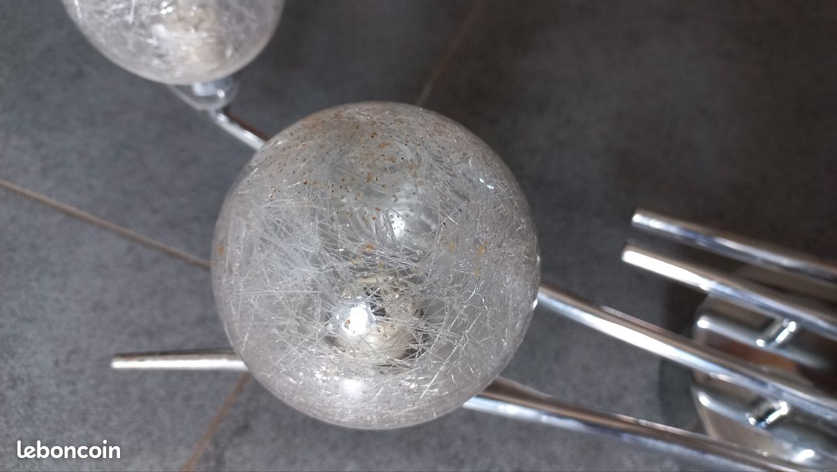 Suspension / plafonnier moderne 5 lampes (image 5)