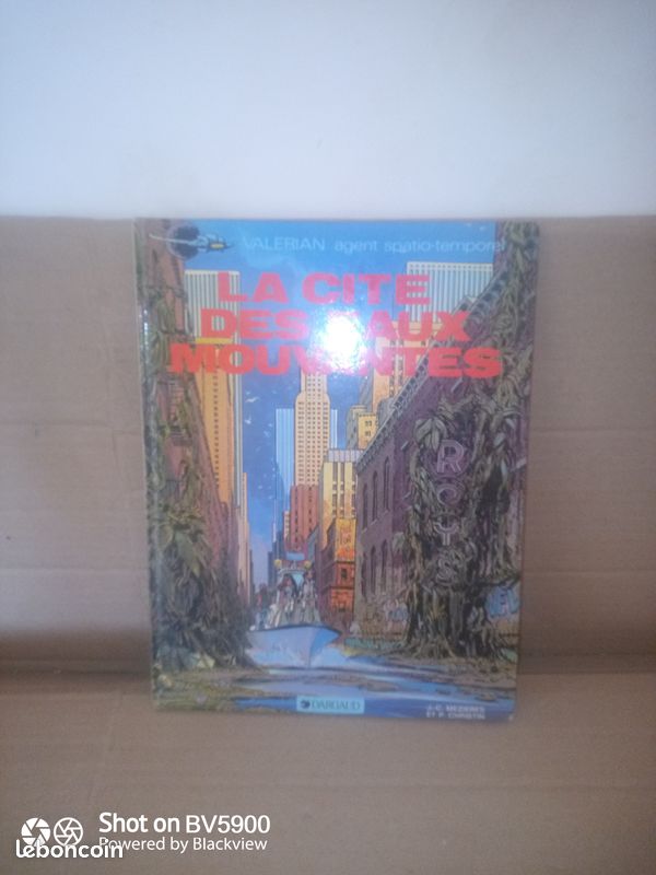 BD La cité des eaux mouvantes - Les héros de l équinoxe EO 1978 Valerian (image 1)