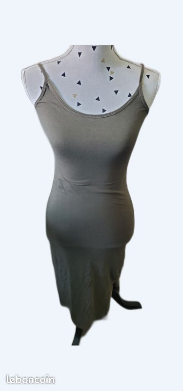 Robe kaki S babou (image 2)
