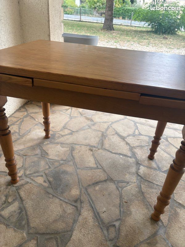 Table en bois extensible (image 5)