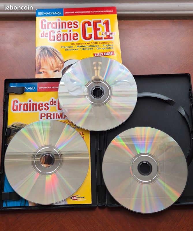 Logiciel Éducatif "Graines De Génie" Anglais 4ème Pour PC - Neuf Sous Blister - Envoi Suivi
