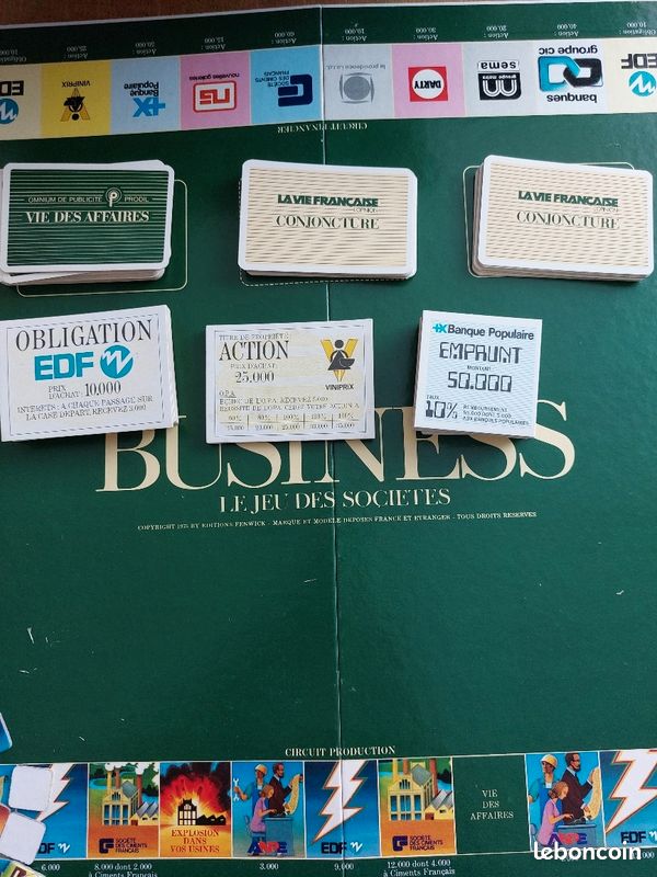 Jeu de société ancien : Business (image 5)
