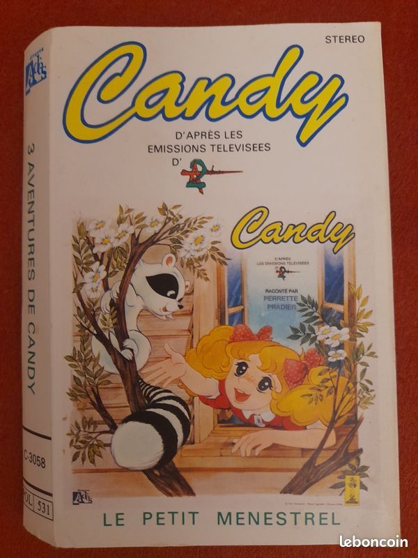 CANDY - Le petit menestrel - Jaquette K7 cassette audio années 80 (image 1)