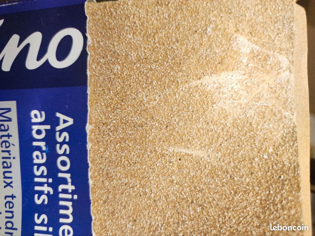 Assortiment feuilles abrasives Casino en TBE (image 4)
