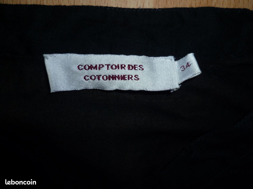 Chemises Comptoir des cotonniers 34 (XS, T0) (image 3)