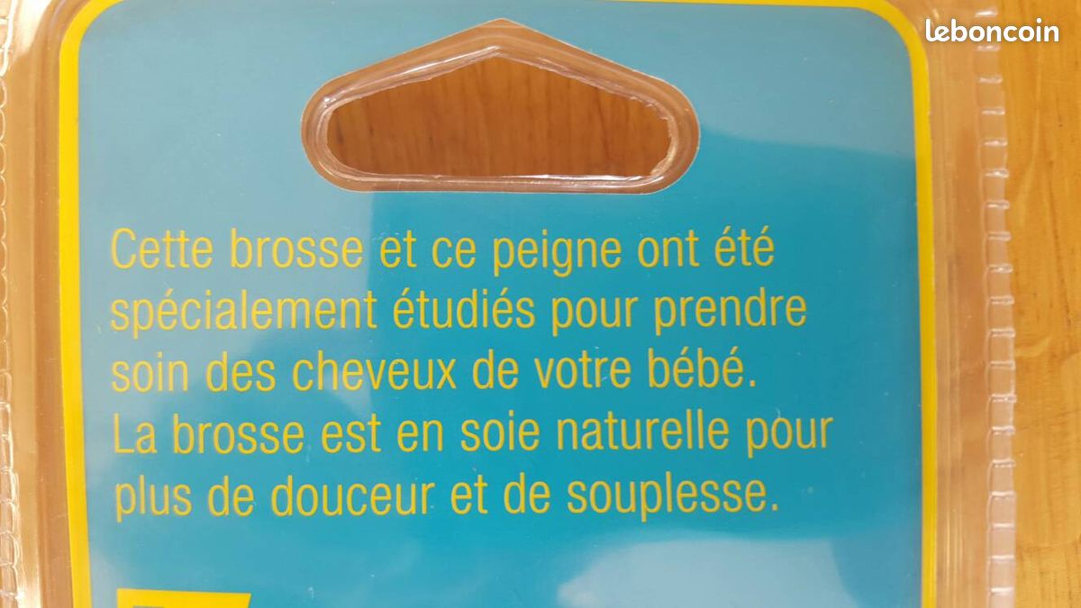 Brosse et peigne bébé NEUF (image 2)