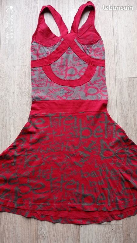 Robe rouge/grise (image 4)