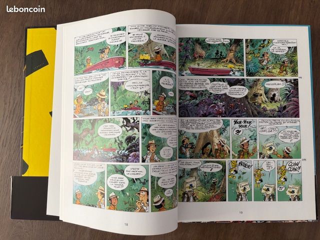 Bandes dessinees le livre et la bd du film marsupilami + 1 poster + 1 peluche marsu (image 13)