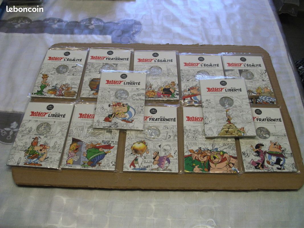 Collection pièces ASTERIX sous blister (image 1)