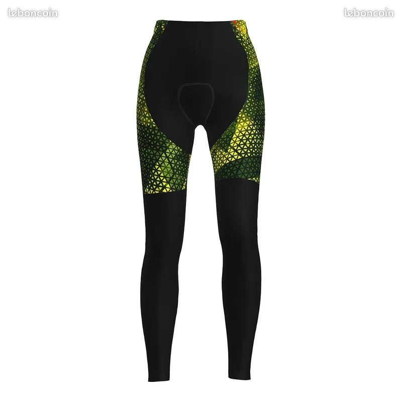Cuissard vélo à bretelles en textile DryMove™ - Vert ancien - FEMME | H&M FR