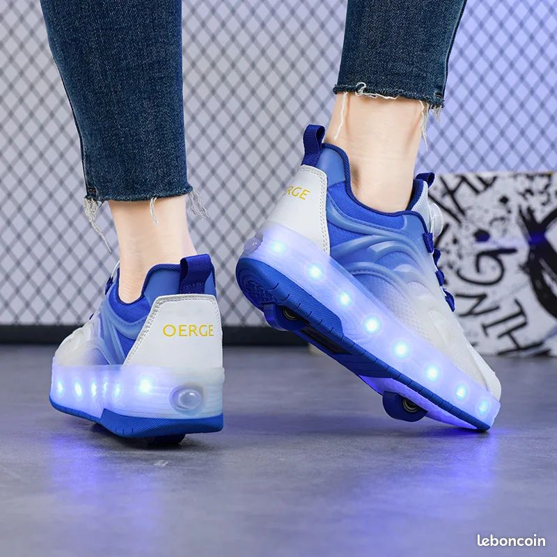 Roulettes Chaussures Avec Lumiere Fille Nouveau Design De