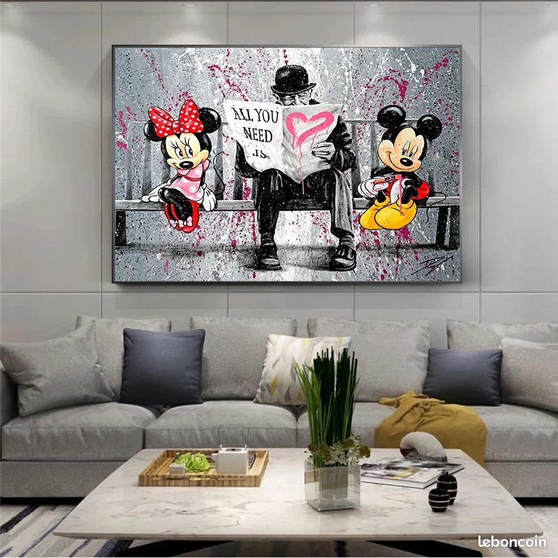 Tableau De Décoration Murale Moderne Impression Sur Toile 150x100cm Image Tableau Decoration